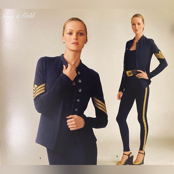 M&H blue Ladies military pants - Picture 10 of 16